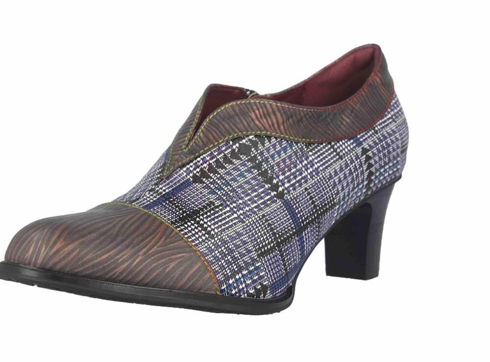L'Artiste by Spring Step Palagia Leather Booties Artisan Wearable Art EU39/ US8
